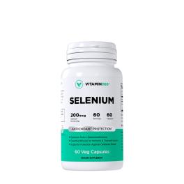   Vitamin360 Selenium 200 mcg – Szerves Szelén, Pajzsmirigy egészség (60 Veg Kapszula)