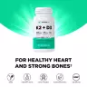 Vitamin360 K2 (MK-7) + D3 (2000 NE) (60 Veg Kapszula)